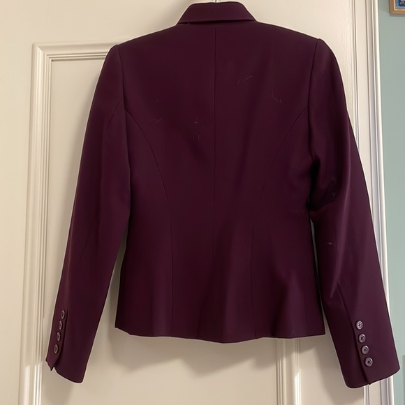 Funky 90s plum blazer with double button detail - Picture 2 of 3